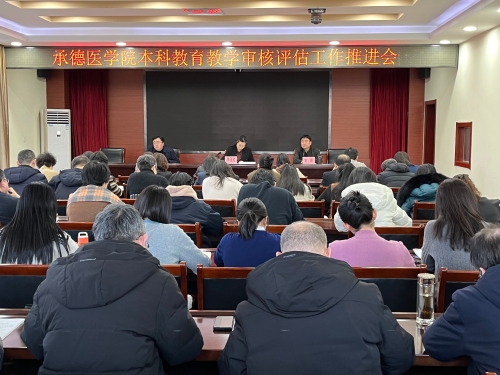 我校召开本科教育教学审核评估工作推进会